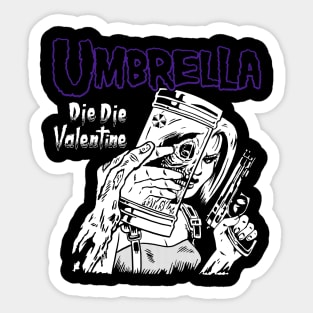 Die Die Valentine Sticker